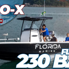 Florida 230 Bay - Uma lancha de pesca com estabilidade e banheiro fechado - Raio-X | Bombarco